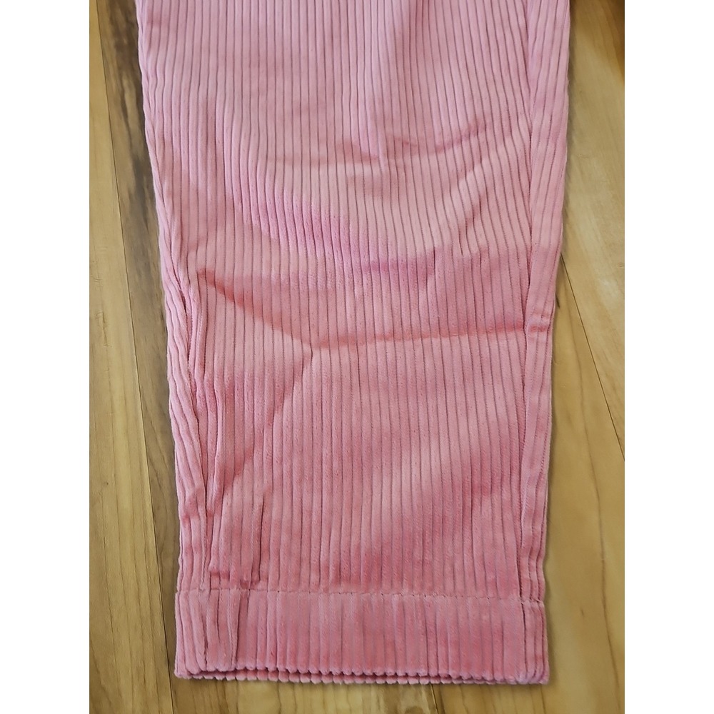 Women's Rose Rowing Blazer Pleated Corduroy Straight Leg Trousers Size 8 - Picture 4 of 12